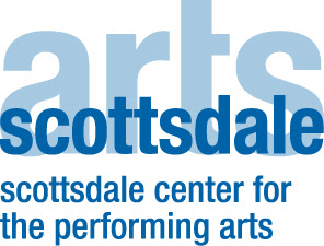 Text logo that reads "Arts Scottsdale: Scottsdale Center for the Performing Arts"